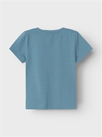 NAME IT Dragon T-shirt Apron Provincial Blue